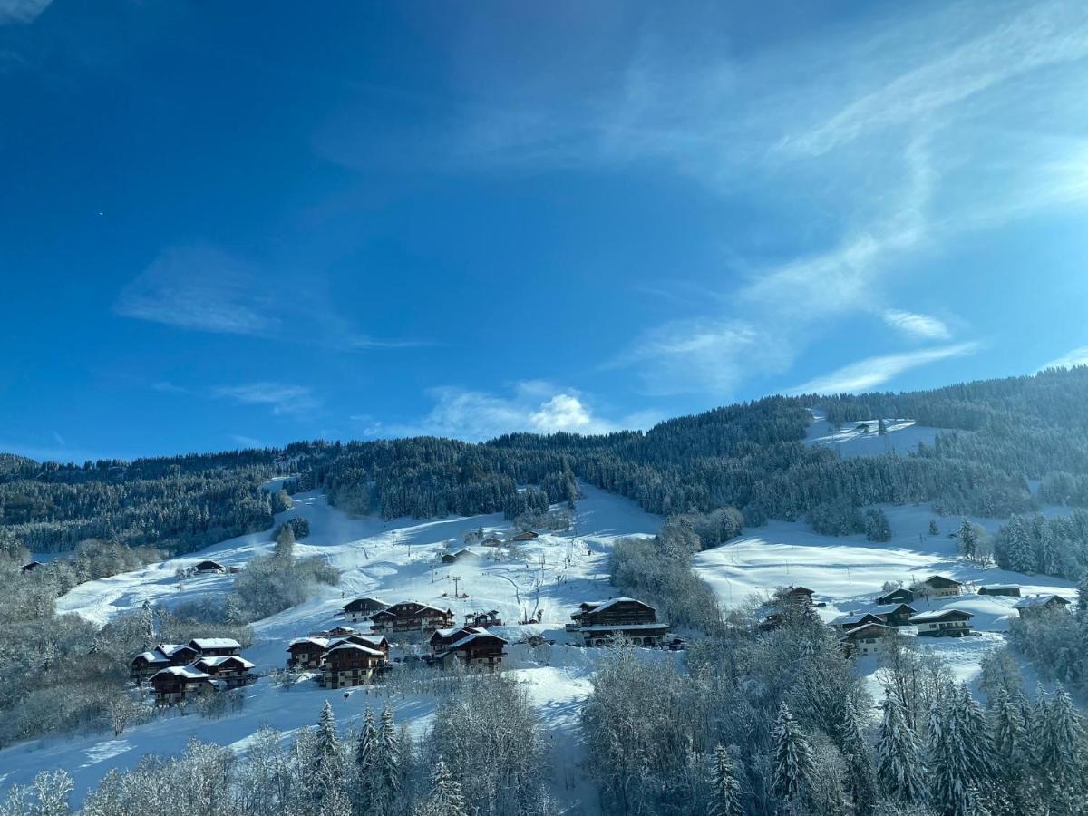 Вилла Chalet Du Bonheur Bonnevaux  Экстерьер фото